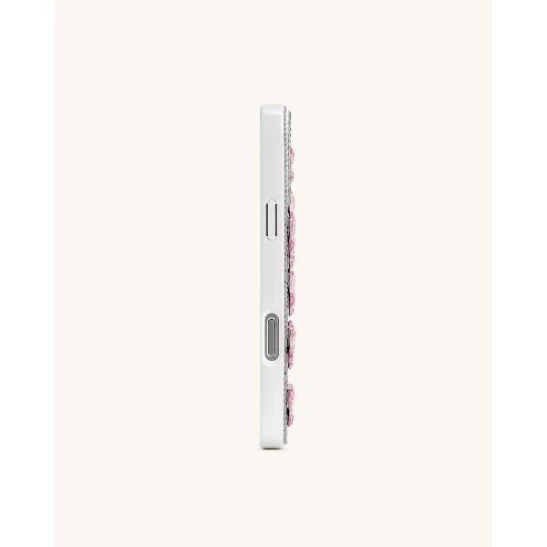 JW PEI Butterfly Crystal Phone Case in White | Phone Cases | Coveti