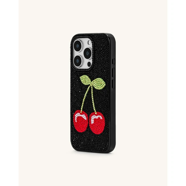 JW PEI Cherry Phone Case in Multicolor Black | Phone Cases | Coveti