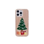 JW PEI Christmas Tree Bling Phone Case in Gold | Phone Cases | Coveti