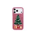 JW PEI Christmas Tree Bling Phone Case in Pink | Phone Cases | Coveti