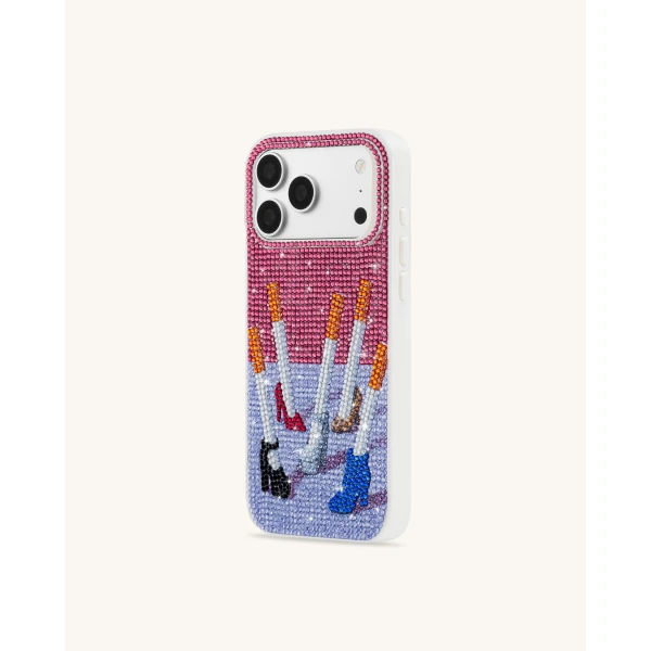 JW PEI Cigarette Heels Phone Case in Pink | Phone Cases | Coveti
