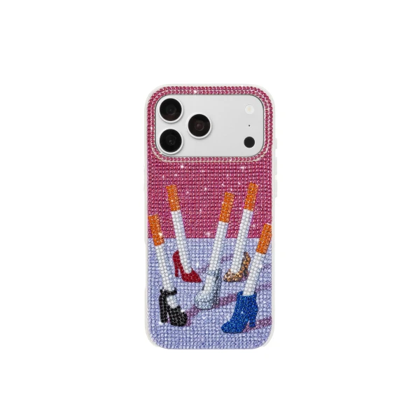 JW PEI Cigarette Heels Phone Case in Pink | Phone Cases | Coveti