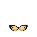 JW PEI Clarissa Cateye Sunglasses in Black | Sunglasses | Coveti