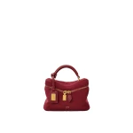 JW PEI Cleo Quilted Faux Suede Top Handle Satchel in Burgundy | Totes & Top-Handle Bags | Coveti