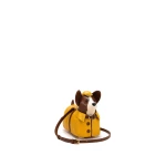 JW PEI Corgi Raincoat Dog Crossbody Bag in Yellow | Shoulder & Crossbody Bags | Coveti