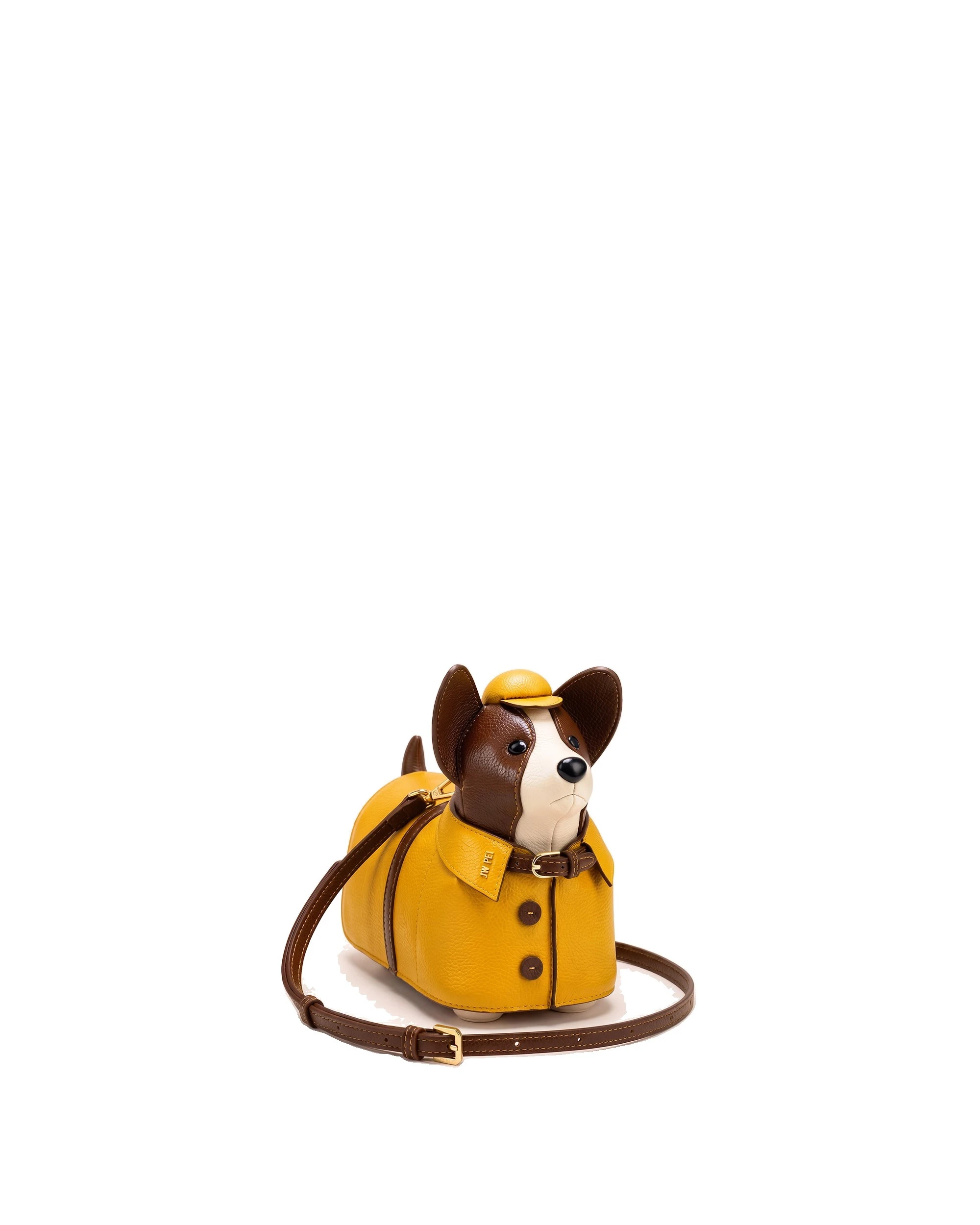JW PEI Corgi Raincoat Dog Crossbody Bag in Yellow JW PEI Corgi Raincoat Dog Crossbody Bag in Yellow | Shoulder & Crossbody Bags | Coveti