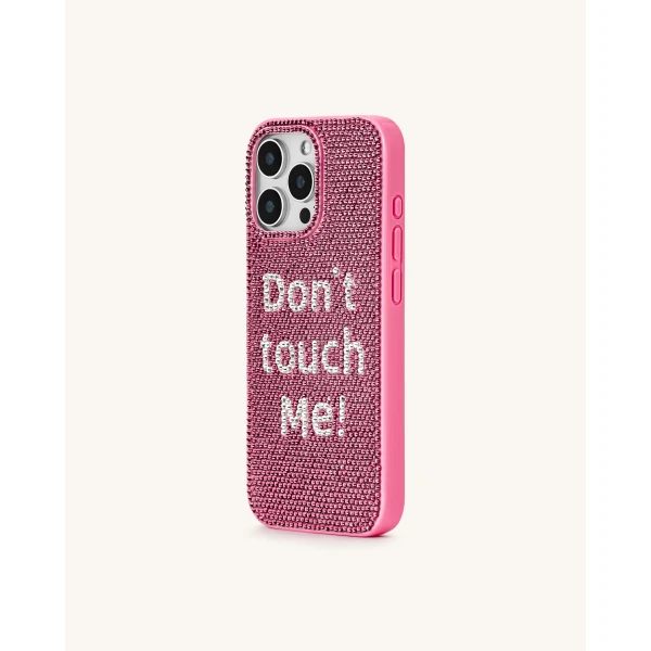 JW PEI Don't Touch Me! Phone Case in Multicolor Pink | Phone Cases | Coveti