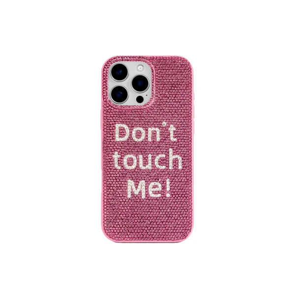 JW PEI Don't Touch Me! Phone Case in Multicolor Pink | Phone Cases | Coveti