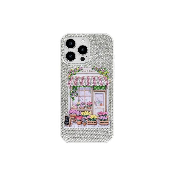 JW PEI Ellie Floral Shoppe Phone Case in Multicolor White | Phone Cases | Coveti
