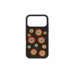 JW PEI Evil Eye Artificial Crystal Embellished Phone Case in Black | Phone Cases | Coveti