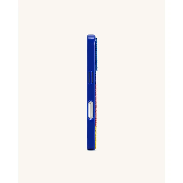 JW PEI Flame Pattern Phone Case in Multicolor Blue | Phone Cases | Coveti