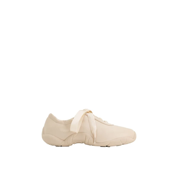 JW PEI Flavia Ballerina Sneakers in Apricot | Sneakers | Coveti