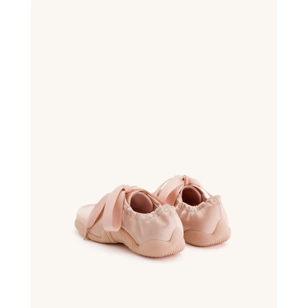 JW PEI Flavia Ballerina Sneakers in Pink | Sneakers | Coveti