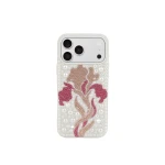 JW PEI Floral Pearl Artificial Crystal Phone Case in White | Phone Cases | Coveti