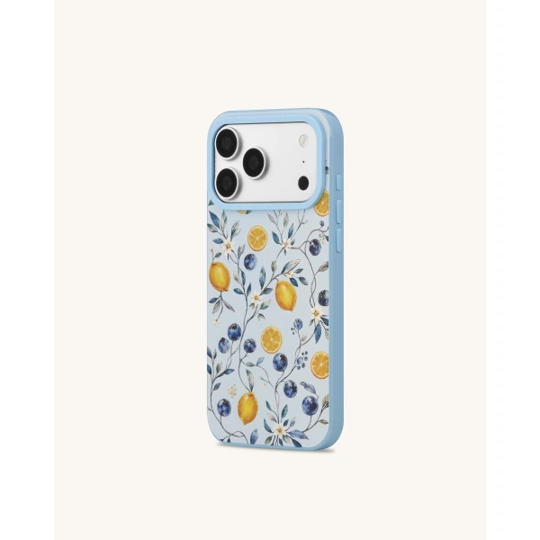 JW PEI Fruity Blossom Blueberry Lemon Phone Case in Blue | Phone Cases | Coveti