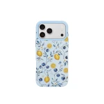 JW PEI Fruity Blossom Blueberry Lemon Phone Case in Blue | Phone Cases | Coveti