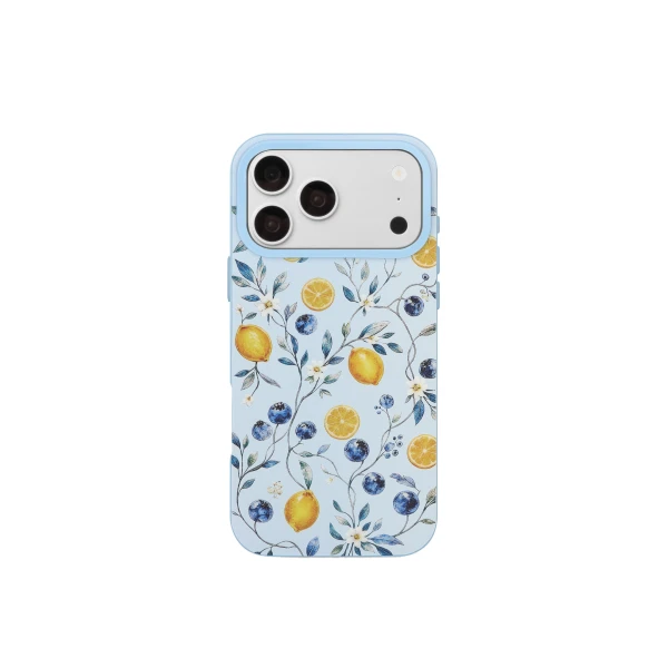 JW PEI Fruity Blossom Blueberry Lemon Phone Case in Blue | Phone Cases | Coveti