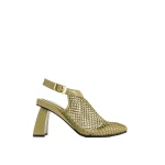 JW PEI Genesis Heeled Sandals in Olive Green | Sandals | Coveti