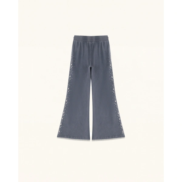 JW PEI Gradient Pearl Trim Drawstring Sweatpants in Washed Slate | Pants | Coveti
