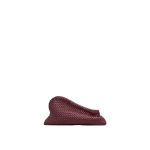 JW PEI Harlee Woven Clutch in Burgundy | Clutch Bags | Coveti