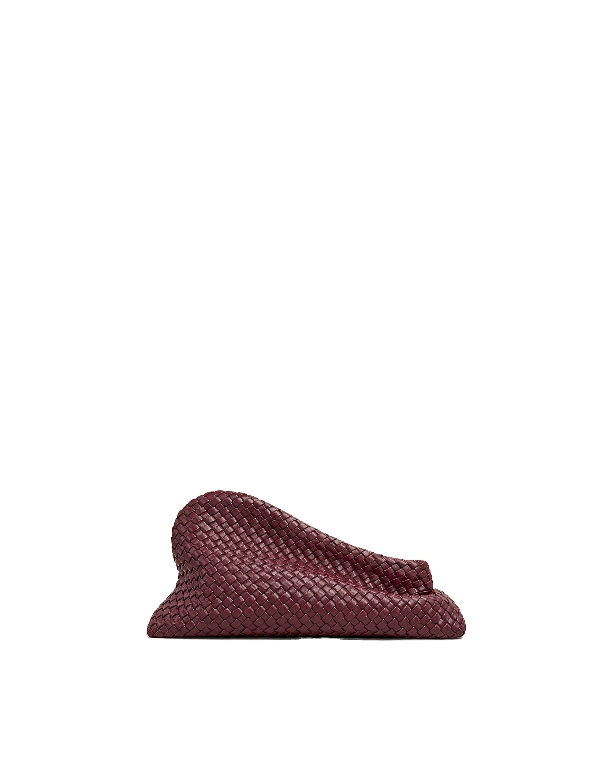 JW PEI Harlee Woven Clutch in Burgundy JW PEI Harlee Woven Clutch in Burgundy | Clutch Bags | Coveti