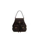 JW PEI Harper Buckle Pocket Backpack in Deep Brown | Backpacks | Coveti