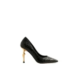 JW PEI Hazel Woven Heels in Black | Heels | Coveti