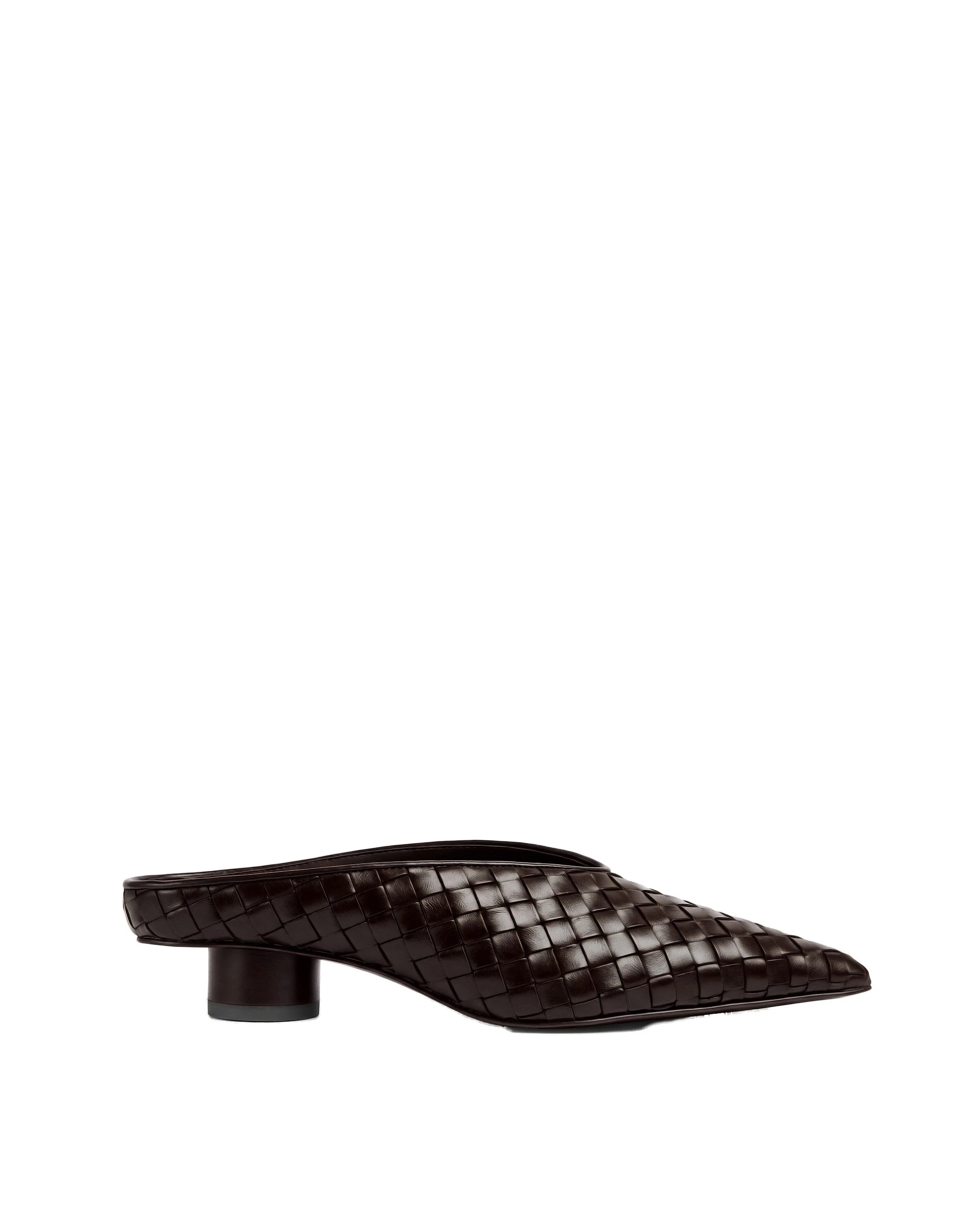 JW PEI Helena Woven Textured Pointed Toe Mules in Burgundy JW PEI Helena Woven Textured Pointed Toe Mules in Burgundy | Mules | Coveti