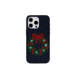 JW PEI Holiday Wreath Bling Phone Case in Black | Phone Cases | Coveti