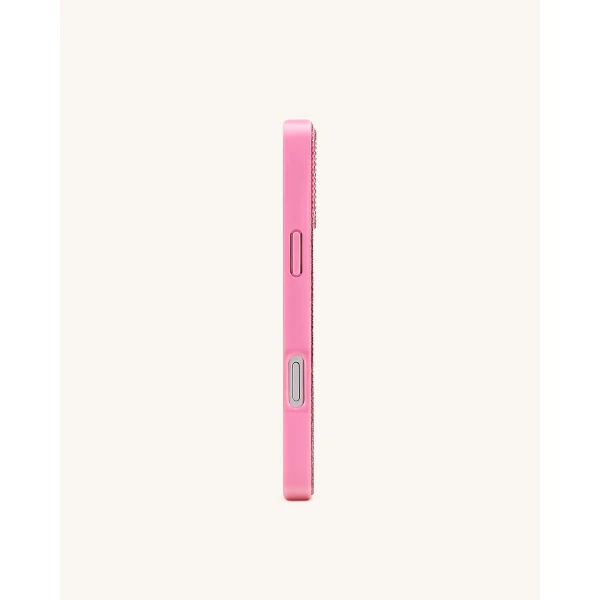 JW PEI Holiday Wreath Bling Phone Case in Pink | Phone Cases | Coveti