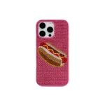 JW PEI Hot Dog Phone Case in Multicolor Pink | Phone Cases | Coveti