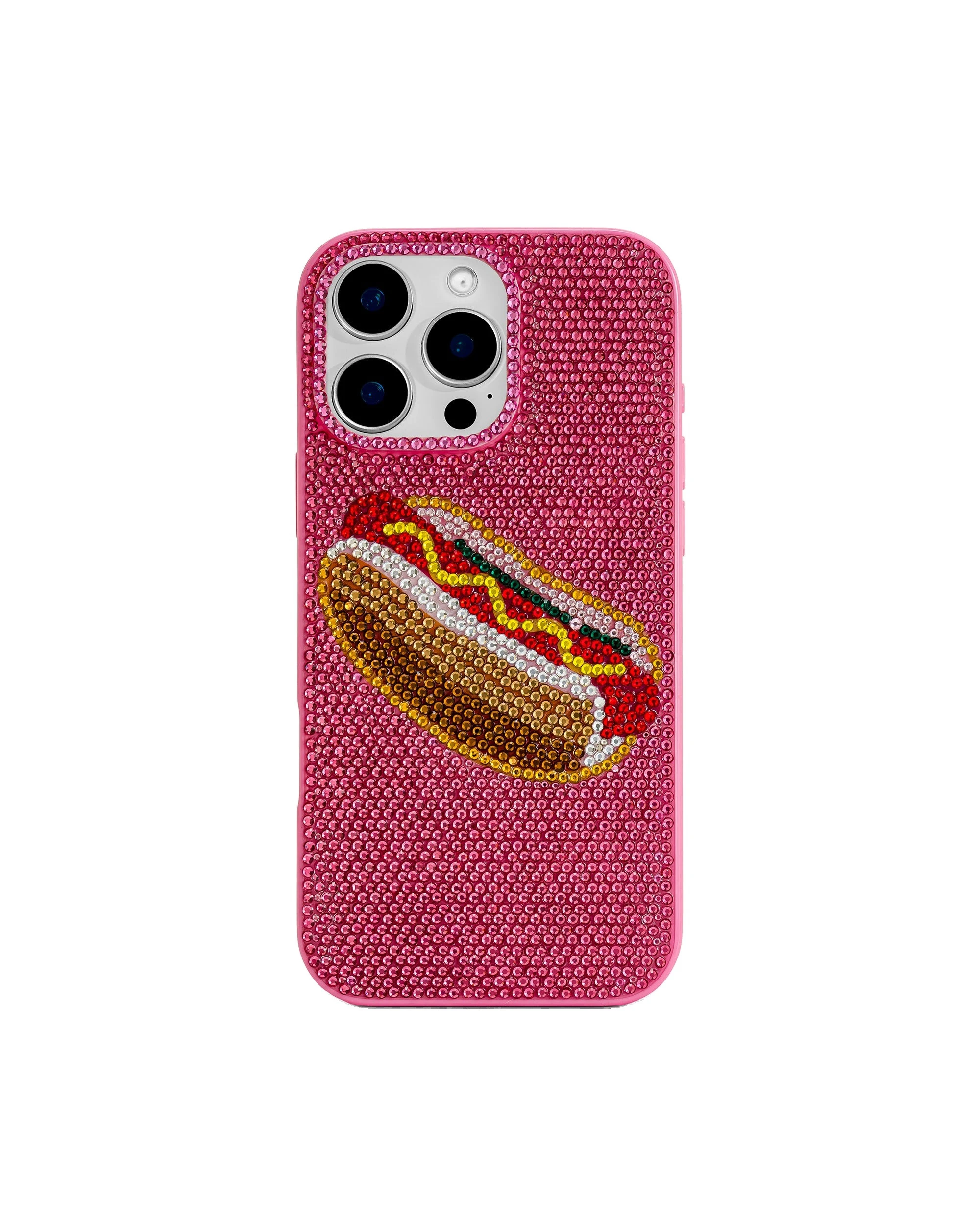 JW PEI Hot Dog Phone Case in Multicolor Pink JW PEI Hot Dog Phone Case in Multicolor Pink | Phone Cases | Coveti