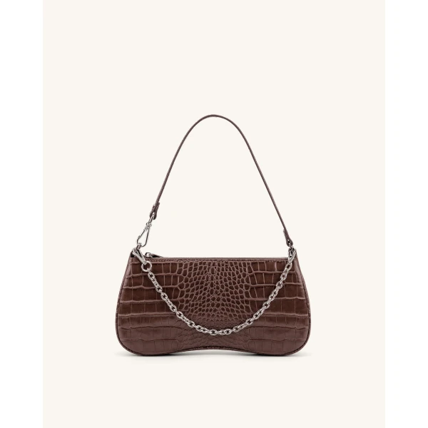 JW PEI Isla Silver Chain Strap | Bag Straps | Coveti