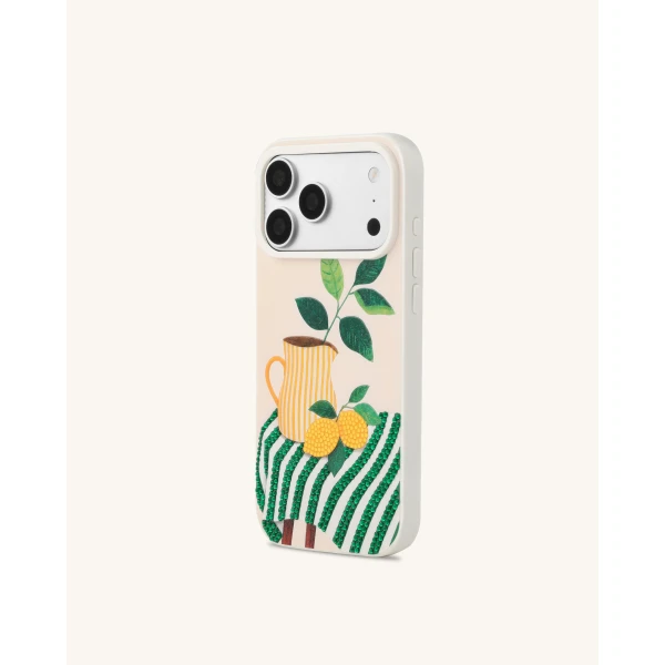 JW PEI Lemon Pitcher Art Phone Case in Green | Phone Cases | Coveti