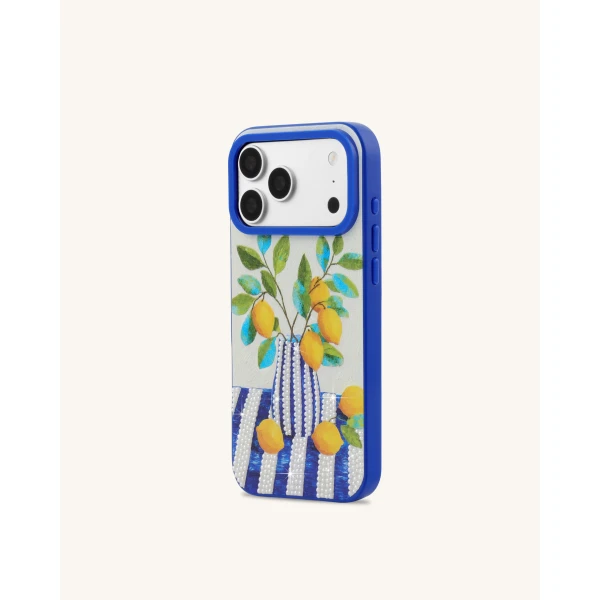JW PEI Lemon Vase Art Phone Case in Blue | Phone Cases | Coveti
