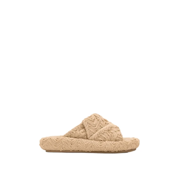 JW PEI Lilah Woven Platform Sandal in Beige | Sandals | Coveti