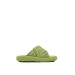 JW PEI Lilah Woven Platform Sandal in Lime Green | Sandals | Coveti