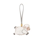 JW PEI Little Sheep Bag Charm in White | Bag Charms | Coveti