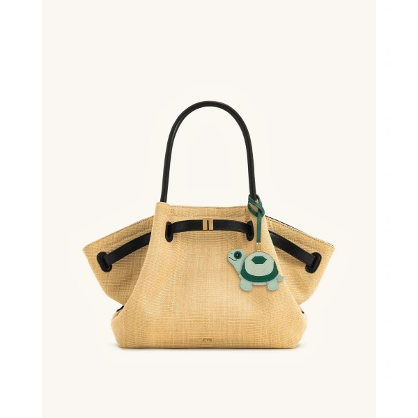 JW PEI Little Turtle Bag Charm in Green | Bag Charms | Coveti