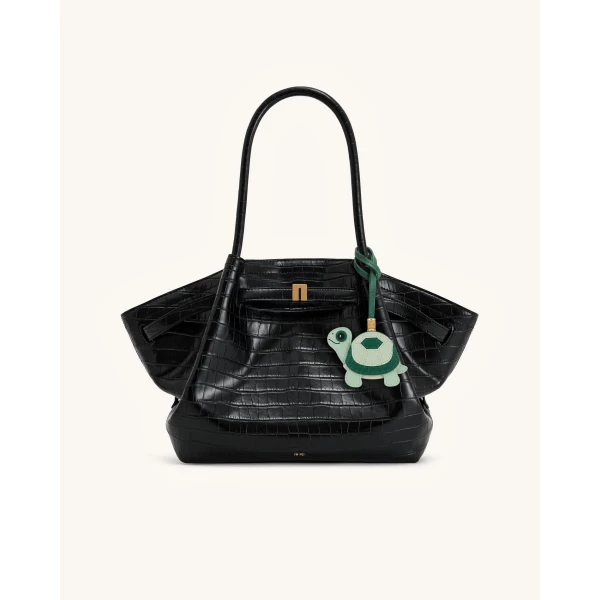 JW PEI Little Turtle Bag Charm in Green | Bag Charms | Coveti