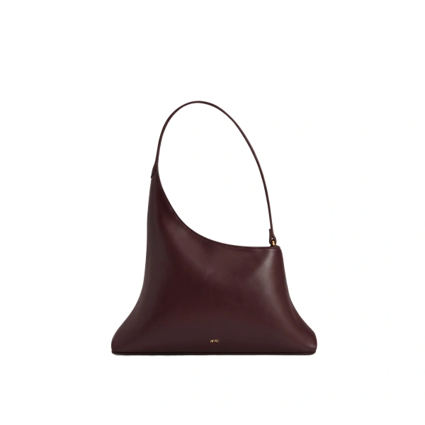 Lyra Shoulder Bag in Dark Red