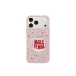 JW PEI Male Tears Mug Rhinestone Phone Case in Pink | Phone Cases | Coveti