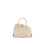 JW PEI Nerina Pebbled Dome Top Handle Bag in Apricot | Totes & Top-Handle Bags | Coveti