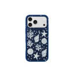 JW PEI Ocean Shell Artificial Crystal Phone Case in Blue | Phone Cases | Coveti