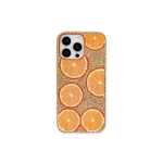 JW PEI Orange Burst Bling Phone Case in Multicolor Orange | Phone Cases | Coveti