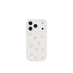 JW PEI Pearl Embellished Phone Case in White | Phone Cases | Coveti