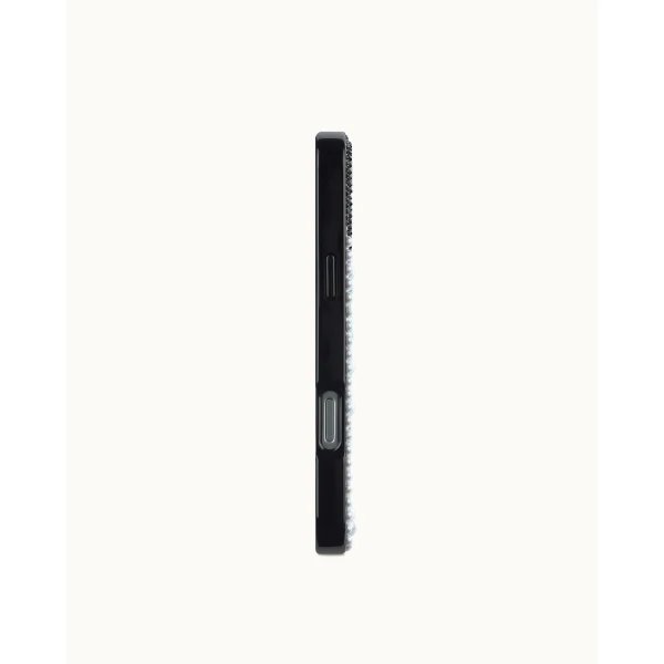JW PEI Pearl Martini Embellished Phone Case in Black | Phone Cases | Coveti