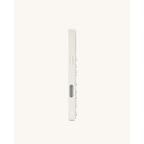 JW PEI Pearl Orchid Floral Phone Case in White | Phone Cases | Coveti