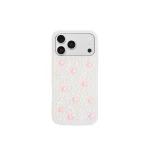 JW PEI Pearl Star Embellished Phone Case in White | Phone Cases | Coveti