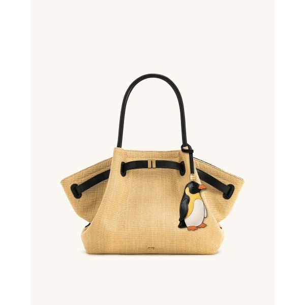 JW PEI Penguin Bag Charm in Black Multi | Bag Charms | Coveti